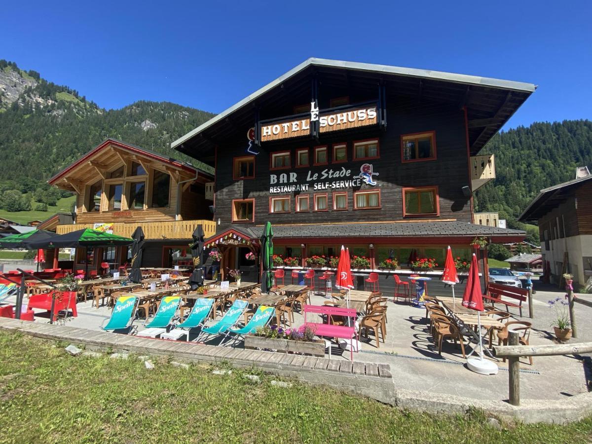 Le Schuss Hotel Châtel Exterior photo